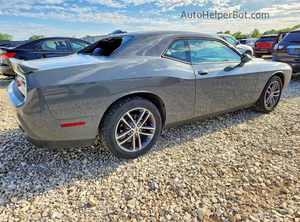 2C3CDZGG4KH709042 2019 DODGE CHALLENGER Gray Tył prawy