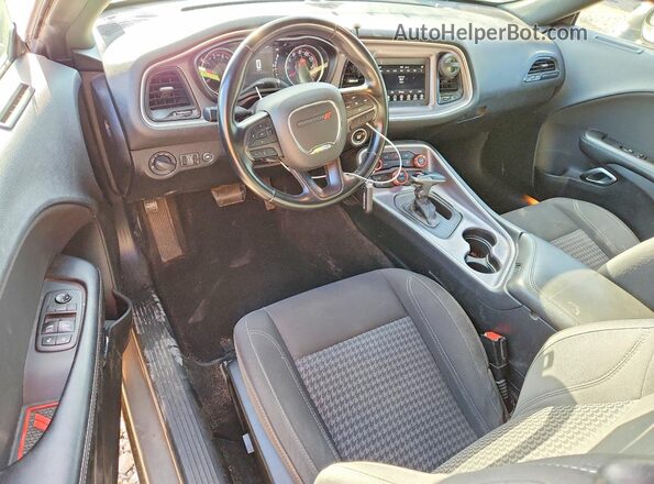2C3CDZGG4KH709042 2019 DODGE CHALLENGER Gray Widok deski rozdzielczej