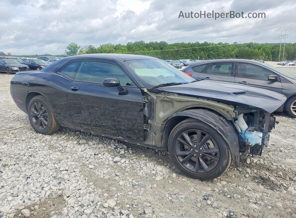 2C3CDZGG4PH662988 2023 DODGE CHALLENGER Black Przód prawy