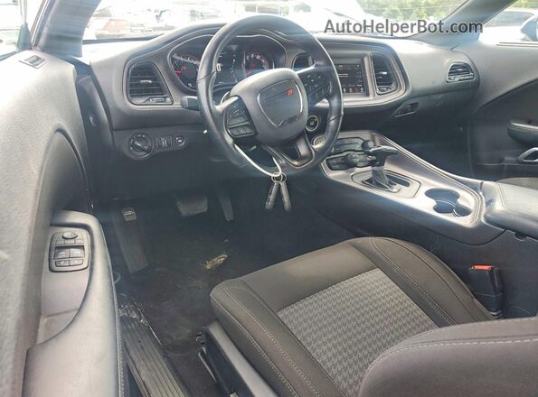 2C3CDZGG4PH662988 2023 DODGE CHALLENGER Black Widok deski rozdzielczej