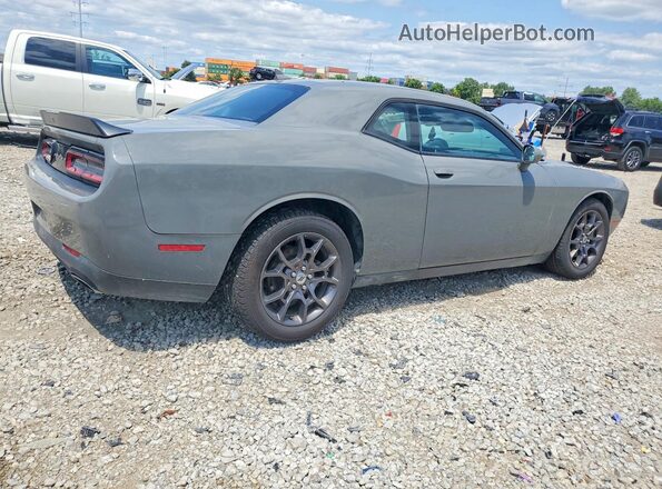 2C3CDZGG5JH252773 2018 DODGE CHALLENGER Gray უკანა მარჯვენა