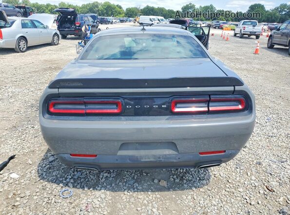 2C3CDZGG5JH252773 2018 DODGE CHALLENGER Gray უკანა ხედი