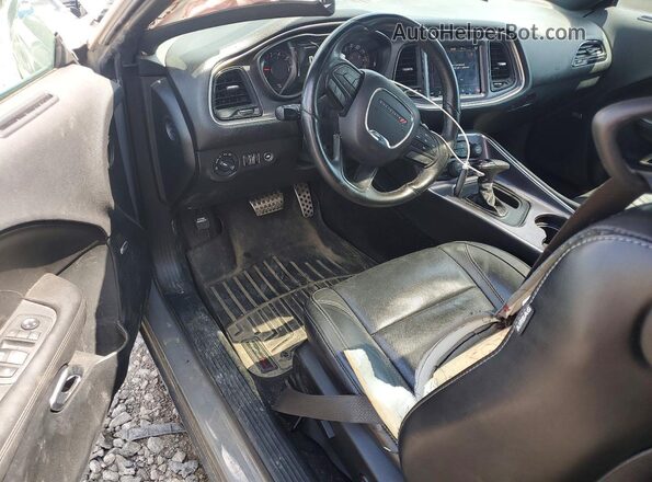 2C3CDZGG5JH252773 2018 DODGE CHALLENGER Gray წინა პანელის ხედი