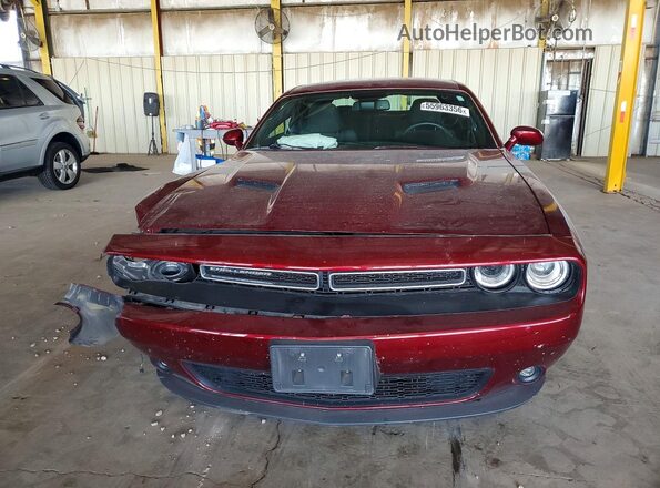 2C3CDZGG5LH170500 2020 DODGE CHALLENGER Maroon Вид спереду