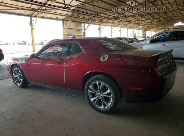 2C3CDZGG5LH170500 2020 DODGE CHALLENGER Maroon Задня ліва чверть