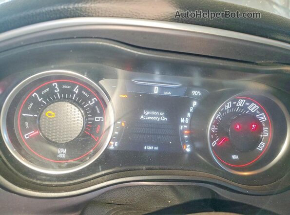 2C3CDZGG5LH170500 2020 DODGE CHALLENGER Maroon Вид щитка приладів