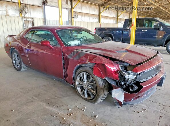 2C3CDZGG5LH170500 2020 DODGE CHALLENGER Maroon Передня права чверть