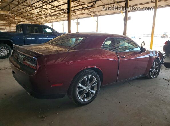2C3CDZGG5LH170500 2020 DODGE CHALLENGER Maroon Задня права чверть