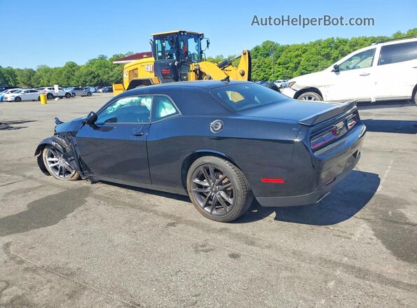2C3CDZGG5MH611222 2021 DODGE CHALLENGER Black Задня ліва чверть
