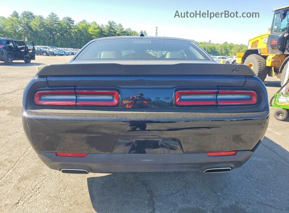 2C3CDZGG5MH611222 2021 DODGE CHALLENGER Black Вид ззаду