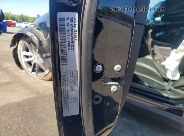 2C3CDZGG5MH611222 2021 DODGE CHALLENGER Black Вид підкапотного простору
