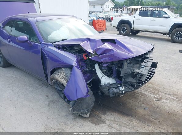 2C3CDZGG5PH665706 2023 DODGE CHALLENGER Purple Front view