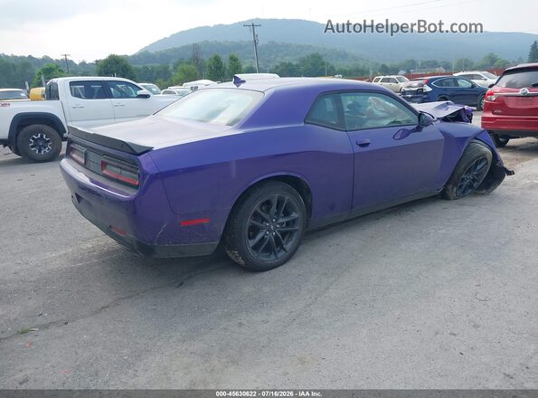 2C3CDZGG5PH665706 2023 DODGE CHALLENGER Purple Rear right