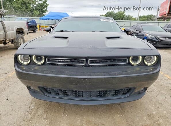 2C3CDZGG6JH256962 2018 DODGE CHALLENGER Black Front view