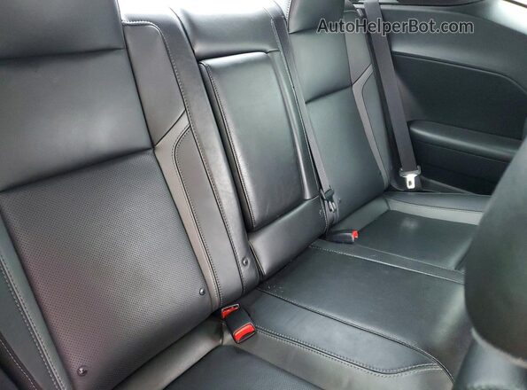 2C3CDZGG6JH256962 2018 DODGE CHALLENGER Black Rear seats view