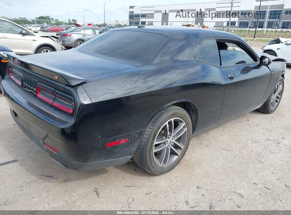 2C3CDZGG7KH526086 2019 DODGE CHALLENGER Black უკანა მარჯვენა