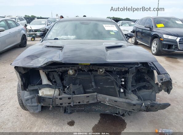 2C3CDZGG7KH526086 2019 DODGE CHALLENGER Black წინა პანელის ხედი