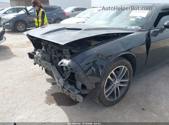 2C3CDZGG7KH526086 2019 DODGE CHALLENGER Black წინა ხედი