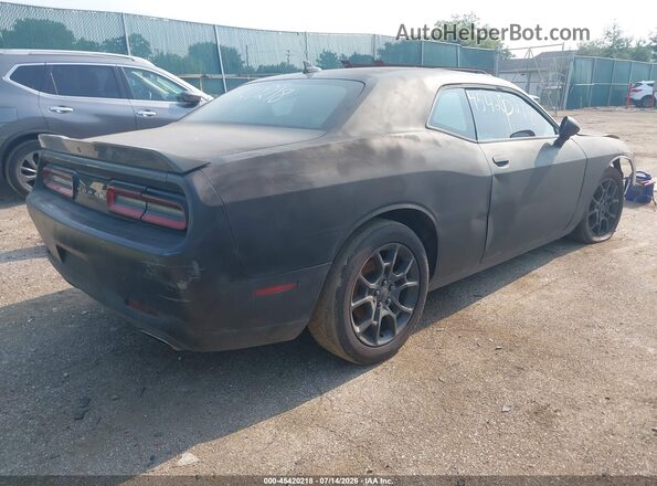 2C3CDZGG8HH589335 2017 DODGE CHALLENGER Black Tył prawy