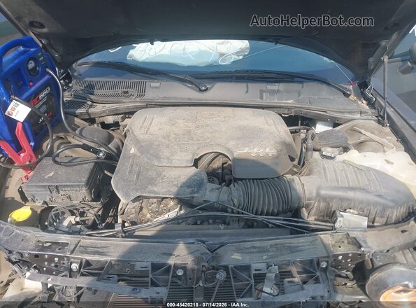 2C3CDZGG8HH589335 2017 DODGE CHALLENGER Black Widok z tyłu