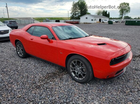 2C3CDZGG8HH629641 2017 DODGE CHALLENGER Red წინა მარჯვენა