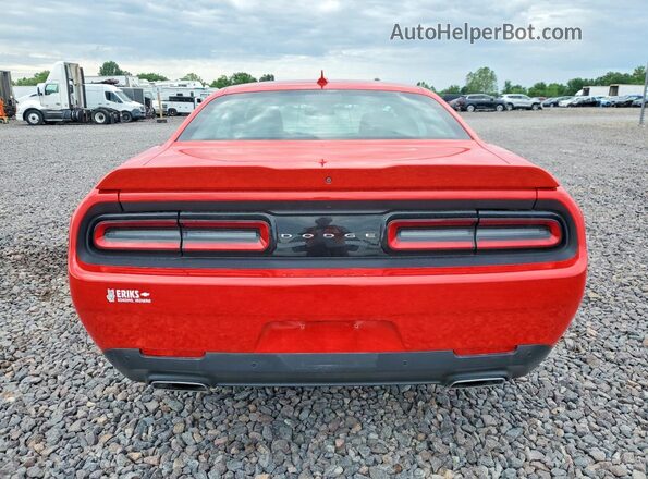 2C3CDZGG8HH629641 2017 DODGE CHALLENGER Red უკანა ხედი