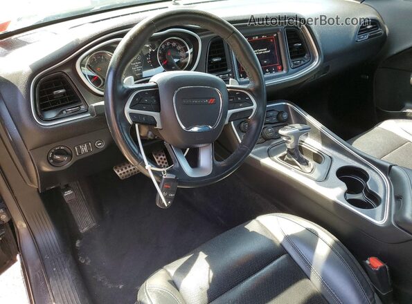 2C3CDZGG8JH162176 2018 DODGE CHALLENGER Gray წინა პანელის ხედი