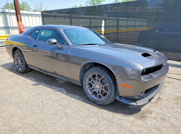 2C3CDZGG8JH162176 2018 DODGE CHALLENGER Gray წინა მარჯვენა