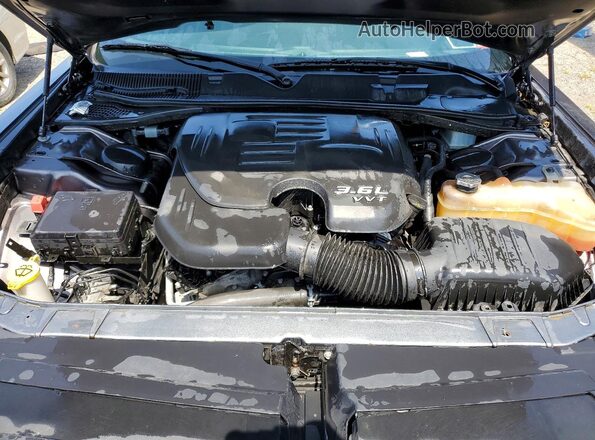 2C3CDZGG8JH162176 2018 DODGE CHALLENGER Gray უკანა სალონის ხედი