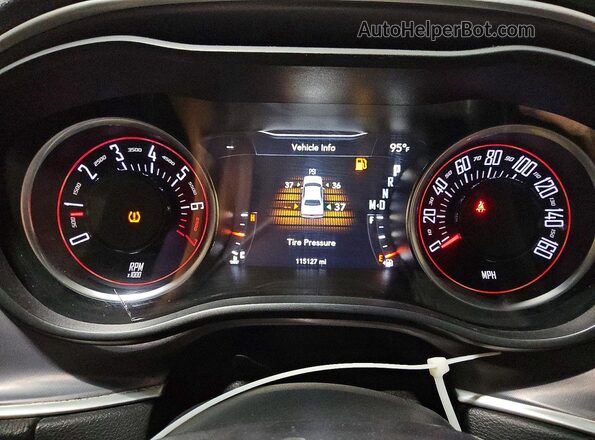 2C3CDZGG8KH607310 2019 DODGE CHALLENGER Черный Вид щитка приборов