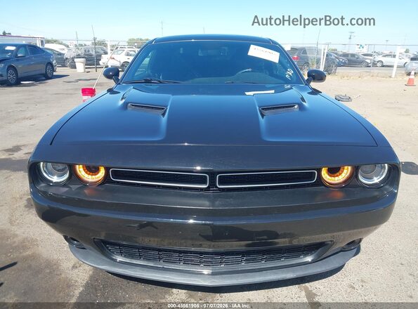 2C3CDZGG8KH628058 2019 DODGE CHALLENGER Black Սարքավորումների վահանակի տեսք