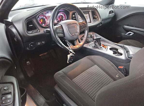 2C3CDZGG8PH686422 2023 DODGE CHALLENGER Gray წინა პანელის ხედი
