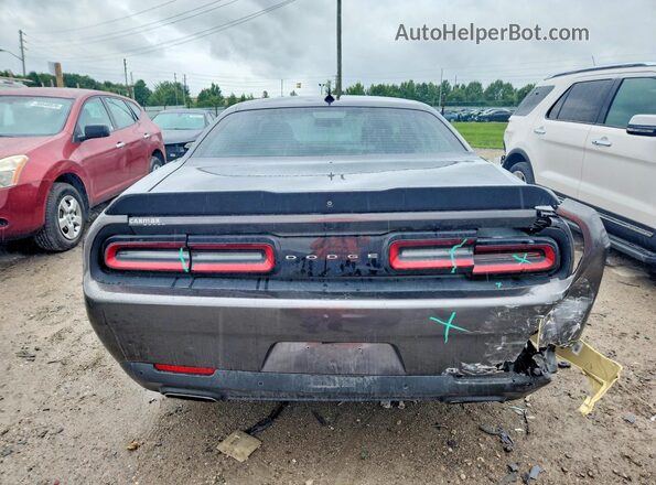 2C3CDZGG9JH235068 2018 DODGE CHALLENGER Gray Հետևի տեսք