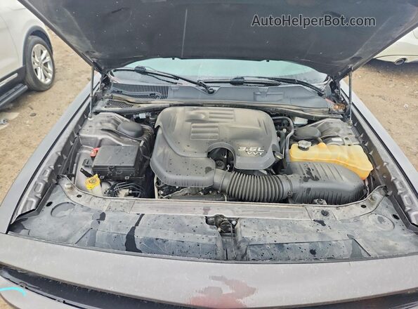 2C3CDZGG9JH235068 2018 DODGE CHALLENGER Gray Սալոնի հետևի տեսք
