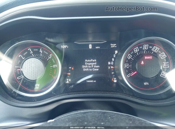 2C3CDZGG9KH607235 2019 DODGE CHALLENGER Blue Widok tylnych siedzeń