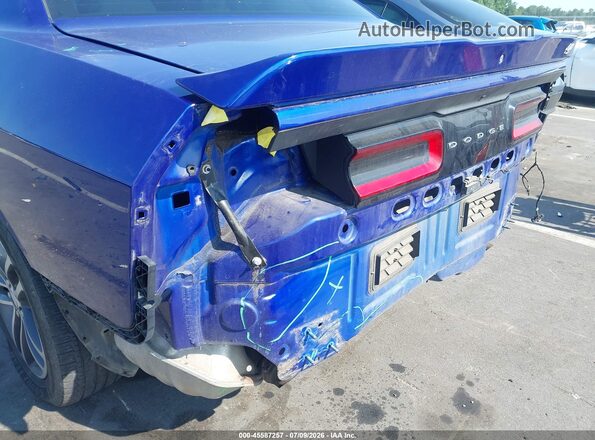 2C3CDZGG9KH607235 2019 DODGE CHALLENGER Blue Widok z przodu