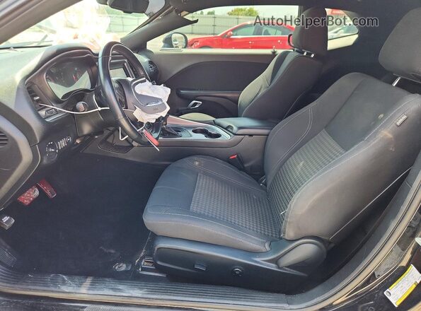 2C3CDZGGXKH595094 2019 DODGE CHALLENGER Black Front interior view