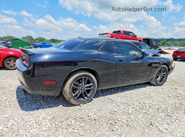2C3CDZGGXKH595094 2019 DODGE CHALLENGER Black Rear right
