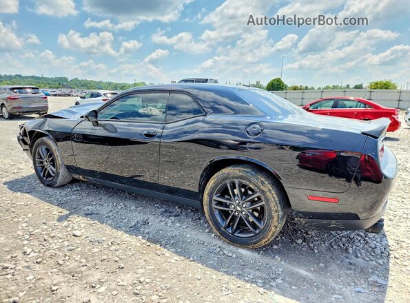 2C3CDZGGXKH595094 2019 DODGE CHALLENGER Black Rear left