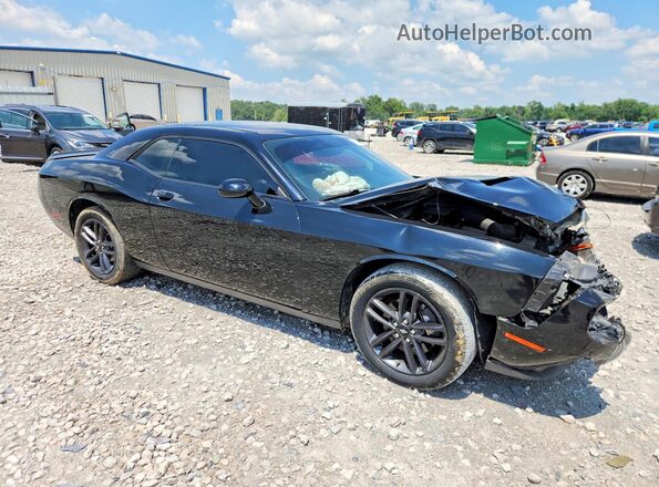 2C3CDZGGXKH595094 2019 DODGE CHALLENGER Black Front right
