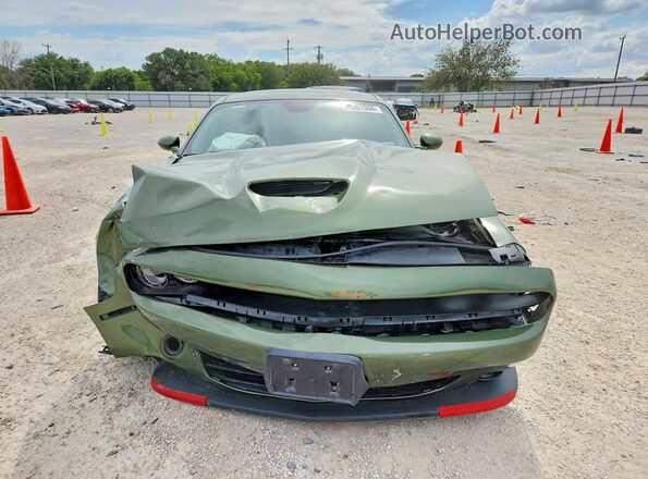 2C3CDZJG0KH611201 2019 DODGE CHALLENGER Green Вид спереду