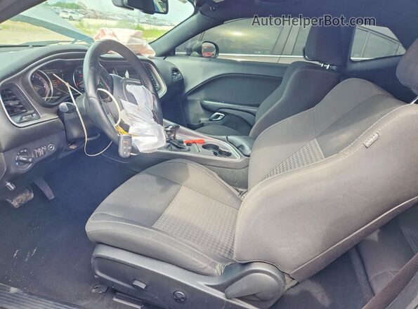 2C3CDZJG0KH611201 2019 DODGE CHALLENGER Green Вид салону спереду