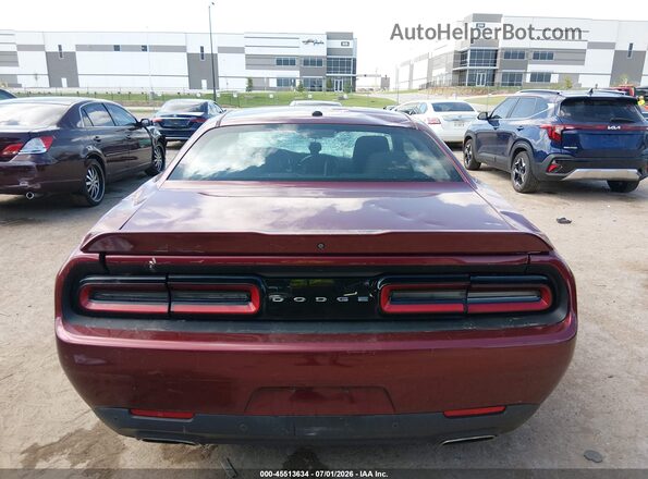 2C3CDZJG0LH223418 2020 DODGE CHALLENGER Бордовый 