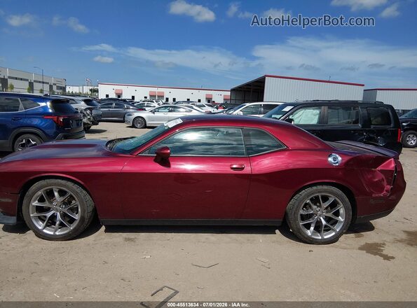 2C3CDZJG0LH223418 2020 DODGE CHALLENGER Бордовый Панорамный вид салона 360°