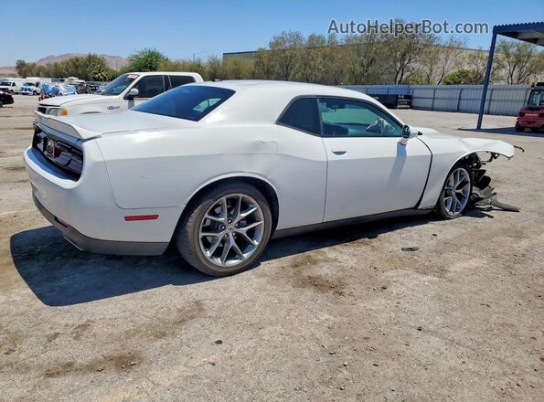 2C3CDZJG0NH211496 2022 DODGE CHALLENGER White Rear right