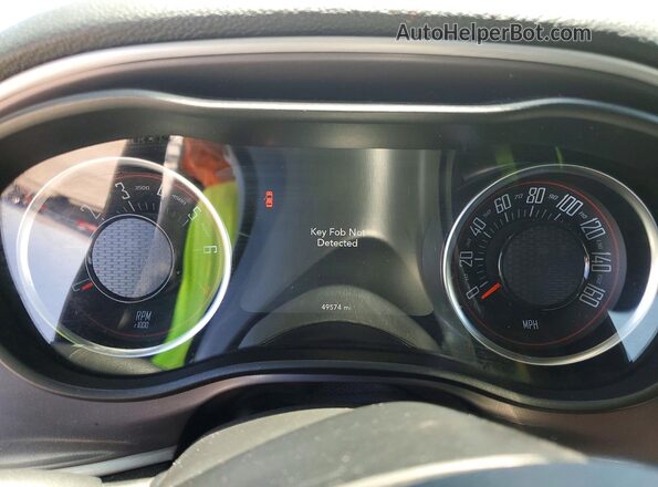 2C3CDZJG0NH211496 2022 DODGE CHALLENGER White Instrument cluster view