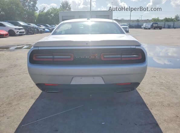 2C3CDZJG0NH260343 2022 DODGE CHALLENGER Silver Rear view
