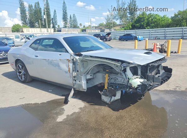 2C3CDZJG0NH260343 2022 DODGE CHALLENGER Silver Front right