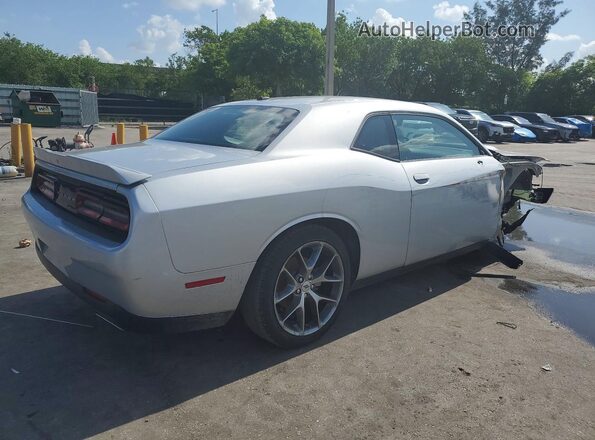 2C3CDZJG0NH260343 2022 DODGE CHALLENGER Silver Rear right