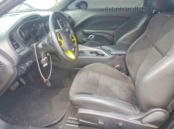 2C3CDZJG0PH650135 2023 DODGE CHALLENGER Gray Вид салону спереду